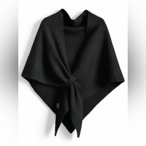 Elegant Black Wrap Shawl
